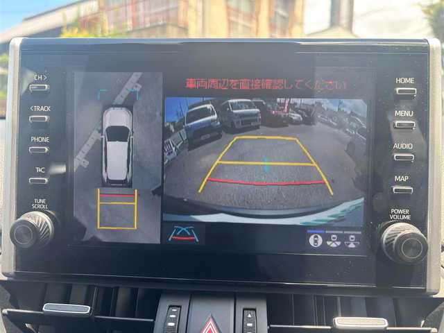 トヨタ ＲＡＶ４ G 愛知県 2022(令4)年 4.6万km アティチュードブラックマイカ ワンオーナー/純正ディスプレイオーディオ/ナビキット/AMFM/USB/Bluetooth/フルセグTV/全方位カメラ/ビルトインETC/前後ドライブレコーダー/プッシュスタート/パワーシート/エアシート/シートヒーター/メモリシート/MT付きAT/トヨタセーフティセンス/・ACC/・LTA/・PCS/・BSM/・クリアランスソナー/LEDヘッドライト/オートハイビーム/パワーバックドア/ステアリングヒーター/純正18インチAW/純正フロアマット/保証書/取扱説明書/スペアキー