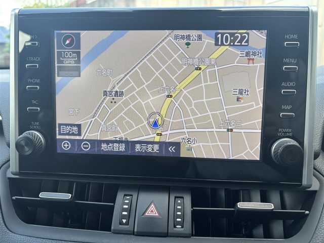 トヨタ ＲＡＶ４ G 愛知県 2022(令4)年 4.6万km アティチュードブラックマイカ ワンオーナー/純正ディスプレイオーディオ/ナビキット/AMFM/USB/Bluetooth/フルセグTV/全方位カメラ/ビルトインETC/前後ドライブレコーダー/プッシュスタート/パワーシート/エアシート/シートヒーター/メモリシート/MT付きAT/トヨタセーフティセンス/・ACC/・LTA/・PCS/・BSM/・クリアランスソナー/LEDヘッドライト/オートハイビーム/パワーバックドア/ステアリングヒーター/純正18インチAW/純正フロアマット/保証書/取扱説明書/スペアキー