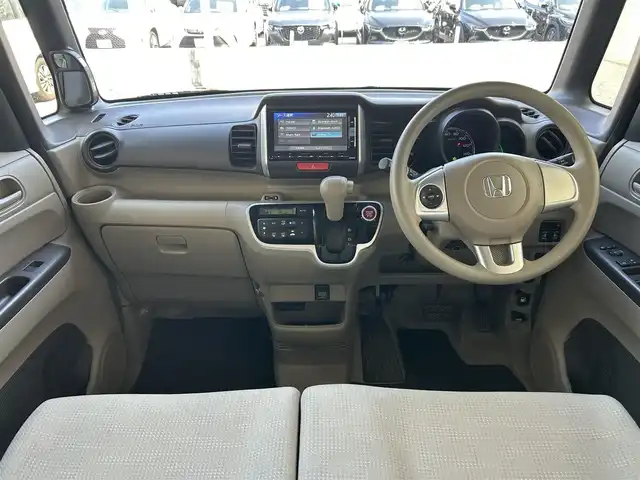 ホンダ Ｎ ＢＯＸ G Lパッケージ 兵庫県 2015(平27)年 5.3万km イノセントブルーメタリック 純正ディーラーナビ/（CD/DVD/BT/フルセグTV）/バックカメラ/両側パワースライドドア/あんしんパッケージ/シティブレーキアクティブシステム/ETC/HIDヘッドライト/AUTOライト/スマートキー/スペアキー