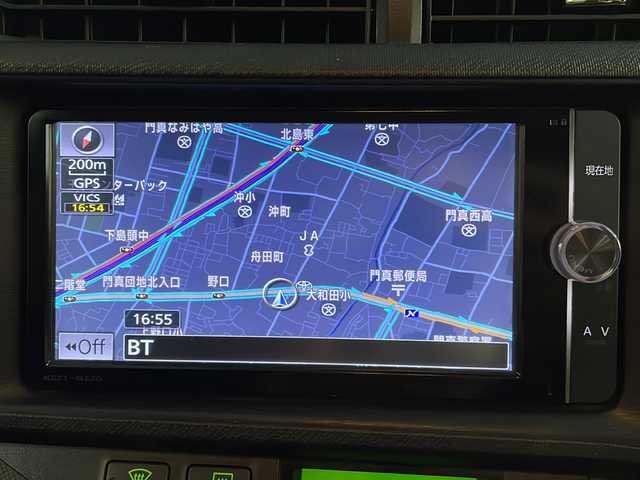 トヨタ アクア G 大阪府 2013(平25)年 10.8万km ブラックマイカ 純正メモリーナビ/フルセグTV/Bluetooth/DVD/バックカメラ/スマートキー/プッシュスタート/