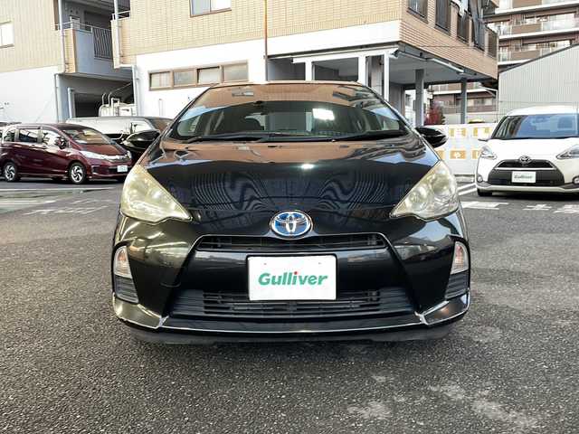 トヨタ アクア G 大阪府 2013(平25)年 10.8万km ブラックマイカ 純正メモリーナビ/フルセグTV/Bluetooth/DVD/バックカメラ/スマートキー/プッシュスタート/