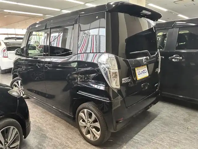 日産 デイズ ルークス HWS X Vセレクション 宮崎県 2016(平28)年 9.2万km ブラック /ナビ(MS110-W)//TV/CD/DVD//ETC//両側パワースライドドア//アラウンドビューモニター//バックカメラ//純正フロアマット//純正アルミホイール//ドアバイザー//取説/保証書//スペアキー×１