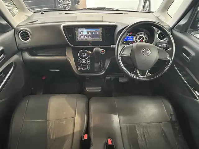 日産 デイズ ルークス HWS X Vセレクション 宮崎県 2016(平28)年 9.2万km ブラック /ナビ(MS110-W)//TV/CD/DVD//ETC//両側パワースライドドア//アラウンドビューモニター//バックカメラ//純正フロアマット//純正アルミホイール//ドアバイザー//取説/保証書//スペアキー×１