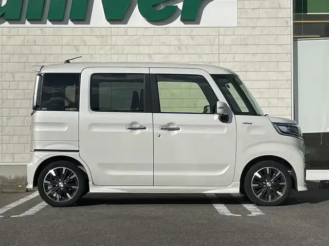 マツダ フレアワゴン ハイブリッド XS 宮崎県 2021(令3)年 5.5万km ピュアホワイトP 純正フルセグナビ/（DVD再生機能付き）（BT）/クルーズコントロール/アイドリングストップ/パーキングアシスト/パワースライドドア/パワーウィンドウ/パワーステアリング/バックカメラ/純正アルミホイール/コーナーセンサー/純正フロアマット/純正LEDヘッドライト/オートライト/横滑り防止装置/衝突被害軽減システム/盗難防止装置/エアバックW/ETC/ABS/AAC