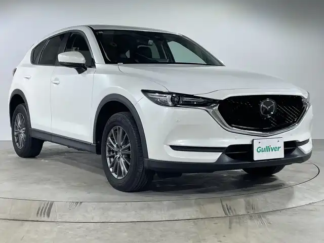 マツダ ＣＸ－５ 20S 福岡県 2021(令3)年 6.5万km スノーフレイクホワイトパールマイカ 禁煙車/ワンオーナー/純正メモリナビ/フルセグテレビ/全方位モニター/レーダークルーズコントロール/ETC/ドライブレコーダー/プッシュスタート/コーナーセンサー
