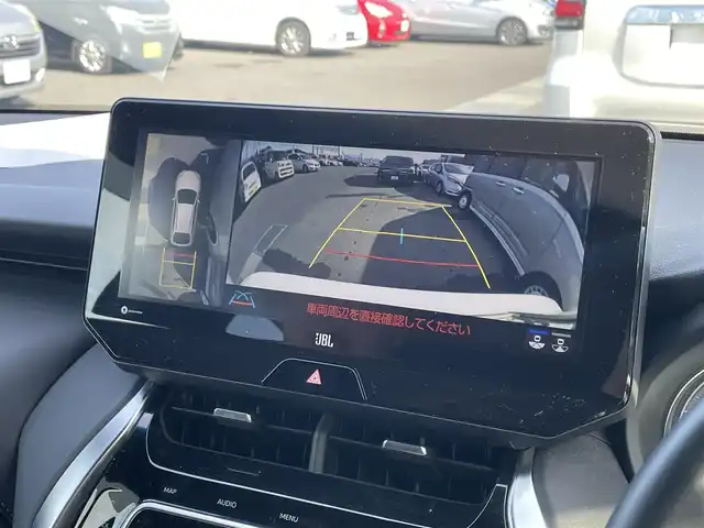 トヨタ ハリアー Z 滋賀県 2021(令3)年 3.9万km ホワイトパールクリスタルシャイン 純正12.3インチナビ/【Bluetooth/フルセグTV/USB】/JBLサウンドシステム/ハーフレザーシート/全方位カメラ/F/S/Rモデリスタエアロ/レーダークルーズコントロール/ブラインドスポットモニター/レーンディパーチャーアラート/クリアランスソナー/前後ドライブレコーダー/LEDヘッドライト/オートマチックハイビーム/デジタルインナーミラー/ヘッドアップディスプレイ/パワーバックドア/ビルトインETC2.0/プッシュスタート/スマートキー/ステアリングリモコン