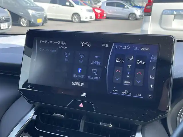 トヨタ ハリアー Z 滋賀県 2021(令3)年 3.9万km ホワイトパールクリスタルシャイン 純正12.3インチナビ/【Bluetooth/フルセグTV/USB】/JBLサウンドシステム/ハーフレザーシート/全方位カメラ/F/S/Rモデリスタエアロ/レーダークルーズコントロール/ブラインドスポットモニター/レーンディパーチャーアラート/クリアランスソナー/前後ドライブレコーダー/LEDヘッドライト/オートマチックハイビーム/デジタルインナーミラー/ヘッドアップディスプレイ/パワーバックドア/ビルトインETC2.0/プッシュスタート/スマートキー/ステアリングリモコン