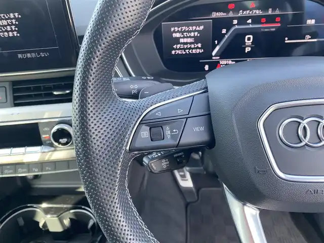 アウディ Ａ４ 35TDI Sライン 福岡県 2023(令5)年 1.1万km グレイシアホワイトメタリック クルーズコントロール/・純正ナビ/Bluetooth/USB/・全方位カメラ/・ハーフレザーシート/シートヒーター/・フルセグテレビ/・ETC/・純正18AW/・LEDライト/・取扱説明書/・スペアキー