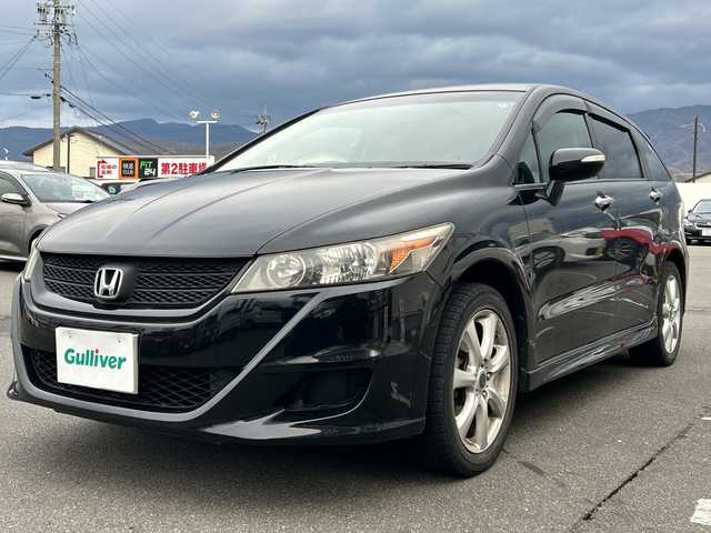 ホンダ ストリーム RSZ Sパッケージ 長野県 2011(平23)年 12.4万km クリスタルブラックパール ・ワンオーナー/・純正メモリーナビ/TV/DVD/AM/FM/Bluetooth/・ETC/・ハロゲンライト/・純正フロアマット/・サマータイヤ装着純正アルミホイール車載