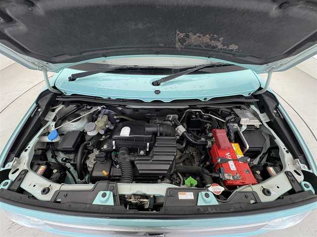 スズキ ラパン X 滋賀県 2015(平27)年 4.5万km フレンチミントパールメタリック 純正7インチナビ/【Bluetooth/CD/DVD/フルセグTV/USB】/全方位カメラ/衝突被害軽減ブレーキ/HIDヘッドライト/オートライト/D席シートヒーター/ETC/純正フロアマット/横滑り防止装置/純正14インチアルミホイール/オートエアコン/プッシュスタート/スマートキー