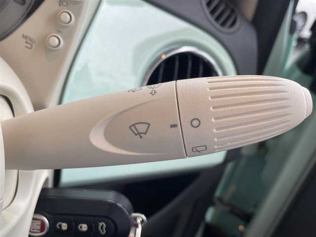 フィアット ５００ 1．2 ポップ 高知県 2018(平30)年 2.5万km LATTE MENTA ワンオーナー/社外ナビ（AVIC-RZ801-D）/　【AM/FM/フルセグTV/BT/CD/DVD】/バックカメラ/純正フロアマット/純正１５インチAW/ETC