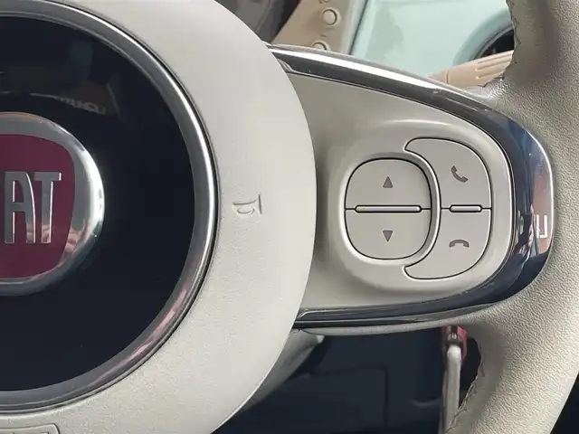 フィアット ５００ 1．2 ポップ 高知県 2018(平30)年 2.5万km LATTE MENTA ワンオーナー/社外ナビ（AVIC-RZ801-D）/　【AM/FM/フルセグTV/BT/CD/DVD】/バックカメラ/純正フロアマット/純正１５インチAW/ETC