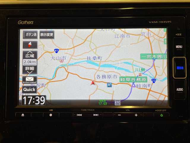 ホンダ フィット ハイブリット Fコンフォートエディション 岐阜県 2018(平30)年 9.5万km クリスタルブラックパール 純正ナビ7インチ/スマートキー/クルーズコントロール/BIuetooth/ETC/バックモニター/フルセグ/純正マット/レーンキープアシスト/オートライト/LEDヘッドライト/衝突軽減システム