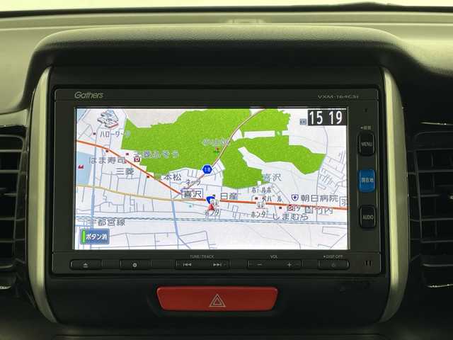 ホンダ Ｎ ＢＯＸ カスタム G Lパッケージ 栃木県 2016(平28)年 4.6万km プレミアムホワイトパールⅡ ワンオーナー/純正SDナビ/（CD/TV/Bluetooth/USB/iPod/AUX）/バックカメラ/ビルトインETC/片側パワースライドドア/オートライト/HIDヘッドライト/横滑り防止装置/フォグランプ/スマートキー/プッシュスタート/アイドリングストップ/ステアリングスイッチ/電動格納ミラー/純正14インチアルミホイール/純正フロアマット