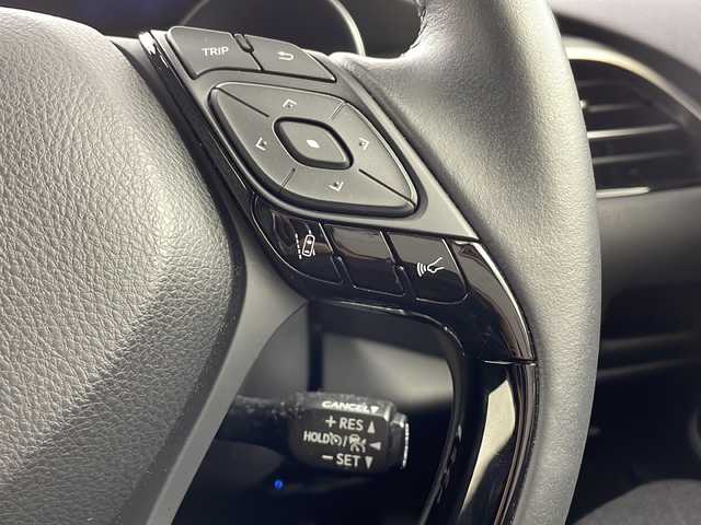 トヨタ Ｃ－ＨＲ G モード ネロ セーフティプラス 熊本県 2020(令2)年 4.7万km ブラックマイカ 純正9インチディスプレイオーディオ/全周囲カメラ/TRDエアロ（F/S/RU/フェンダー）/トヨタセーフティセンス/・プリクラッシュセーフティ/・レーントレーシングアシスト/・オートマチックハイビーム/・ロードサインアシスト/・パーキングサポートブレーキ/・レーダークルーズコントロール/ブラインドスポットモニター/電動パーキングブレーキ/オートブレーキホールド/D/N席シートヒーター/社外前後ドラレコ/ビルトインETC