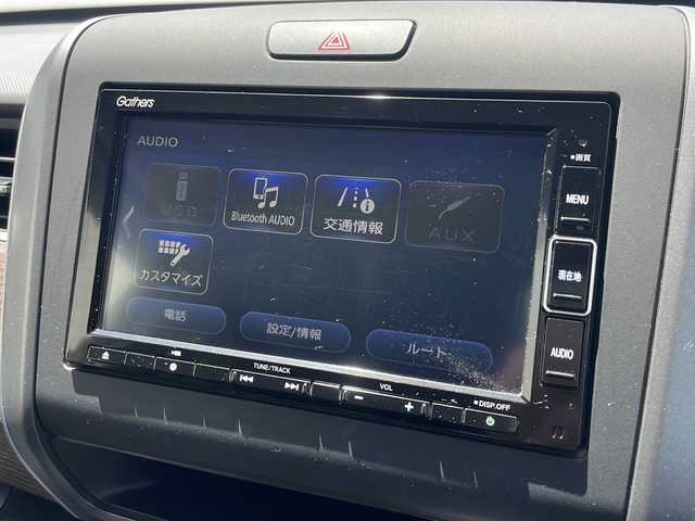 ホンダ フリード＋ ハイブリット クロスター ホンダセンシング 静岡県 2020(令2)年 5.5万km プレミアムクリスタルオレンジM ワンオーナー/純正ナビ/地デジTV/純正CD/DVD/Bluetooth/バックカメラ/両側パワースライドドア/ホンダセンシング/レーダークルーズコントロール/LEDヘッドライト/ビルトインETC/純正15インチAW/スマートキー/スペアキー/保証書/取説