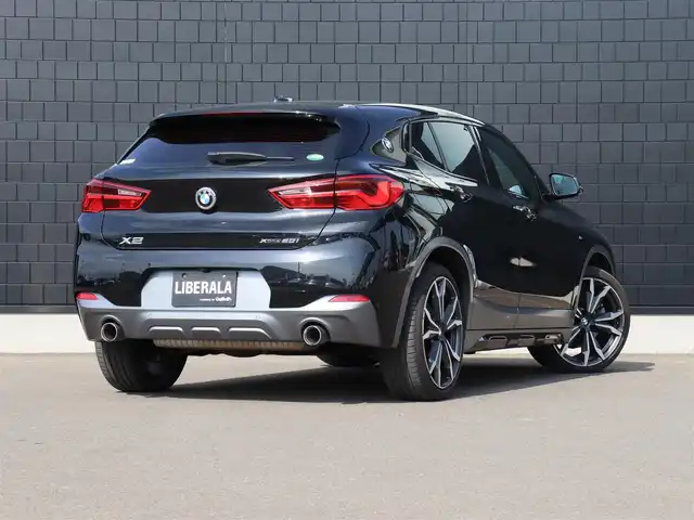 ＢＭＷ Ｘ２ xDrive20i MスポーツX 宮城県 2019(平31)年 4万km サファイアブラックP 純正ナビ（ＢＴ）/ACC/インテリジェントセーフティ/ダイナミックトラクションコントロール/パークディスタンス/ダウンヒルアシスト/バックカメラ/ドライブモード/ブラウンレザーシート/パワーシート（DN席）/コーナーセンサー（前後）/デュアルエアコン/電動格納ミラー/ドライブレコーダー（前方）/リヤフォグランプ/フロントフォグランプ/プッシュスタート/コンフォートアクセス/MTモード付/ミラー一体型ETC/純正20インチAW/純正フロアマット/ＬＥＤヘッドライト/オートライト/アイドリングストップ/禁煙車