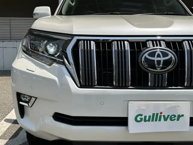 トヨタ ランドクルーザー プラド TX 大阪府 2019(令1)年 4.1万km ホワイトパールクリスタルシャイン 純正9インチナビ/フルセグ・Bluetooth・CD/DVD/バックカメラ/トヨタセーフティセンス/・プリクラッシュセーフティ/・レーンディパーチャー/・オートマチックハイビーム/・レーダークルコン /ETC/LEDヘッドライト/スマートキー/USB/HDMI端子