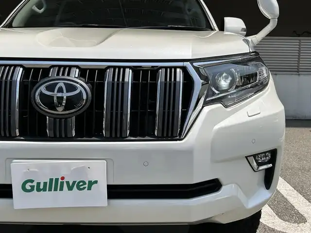 トヨタ ランドクルーザー プラド TX 大阪府 2019(令1)年 4.1万km ホワイトパールクリスタルシャイン 純正9インチナビ/フルセグ・Bluetooth・CD/DVD/バックカメラ/トヨタセーフティセンス/・プリクラッシュセーフティ/・レーンディパーチャー/・オートマチックハイビーム/・レーダークルコン /ETC/LEDヘッドライト/スマートキー/USB/HDMI端子