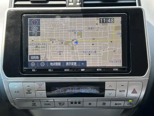 トヨタ ランドクルーザー プラド TX 大阪府 2019(令1)年 4.1万km ホワイトパールクリスタルシャイン 純正9インチナビ/フルセグ・Bluetooth・CD/DVD/バックカメラ/トヨタセーフティセンス/・プリクラッシュセーフティ/・レーンディパーチャー/・オートマチックハイビーム/・レーダークルコン /ETC/LEDヘッドライト/スマートキー/USB/HDMI端子