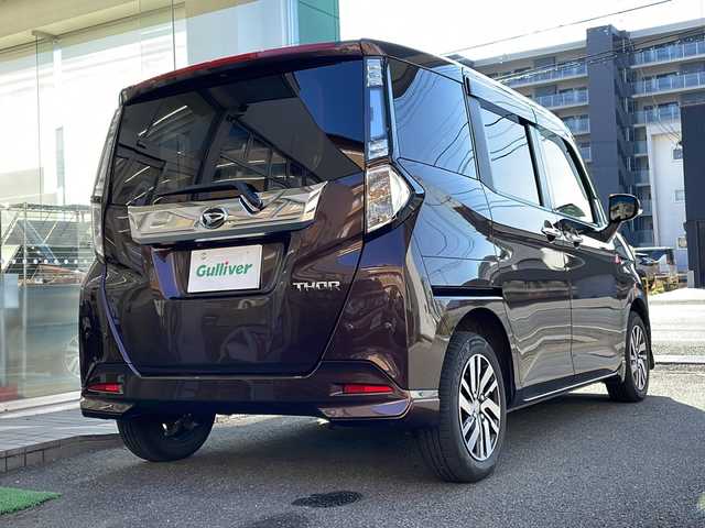 ダイハツ トール カスタムG リミテッドⅡ SAⅢ 高知県 2019(令1)年 11.9万km プラムブラウンクリスタルマイカ ＡＬＰＩＮＥ９インチナビ/・Bluetooth/・CD/DVD/・フルセグTV/全方位モニター/スマートアシスト３/ETC/ドラレコ/両側電動スライド/LEDヘッドライト/シートヒーター