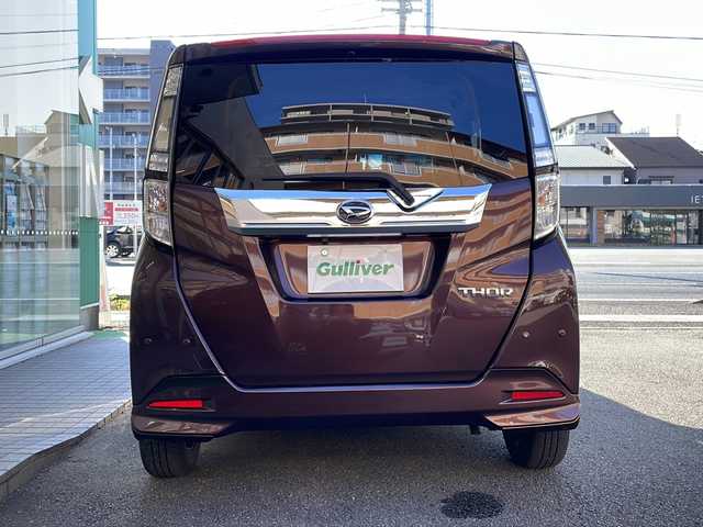 ダイハツ トール カスタムG リミテッドⅡ SAⅢ 高知県 2019(令1)年 11.9万km プラムブラウンクリスタルマイカ ＡＬＰＩＮＥ９インチナビ/・Bluetooth/・CD/DVD/・フルセグTV/全方位モニター/スマートアシスト３/ETC/ドラレコ/両側電動スライド/LEDヘッドライト/シートヒーター