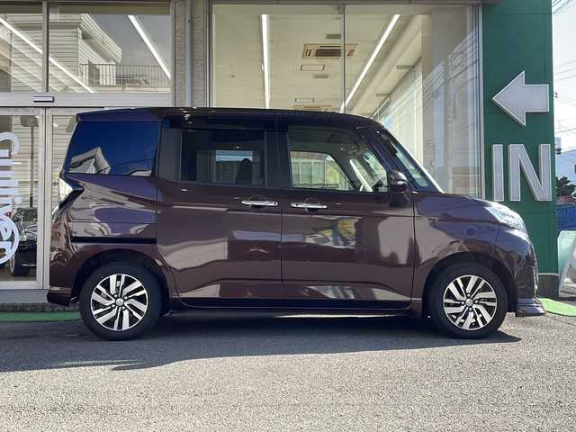 ダイハツ トール カスタムG リミテッドⅡ SAⅢ 高知県 2019(令1)年 11.9万km プラムブラウンクリスタルマイカ ＡＬＰＩＮＥ９インチナビ/・Bluetooth/・CD/DVD/・フルセグTV/全方位モニター/スマートアシスト３/ETC/ドラレコ/両側電動スライド/LEDヘッドライト/シートヒーター