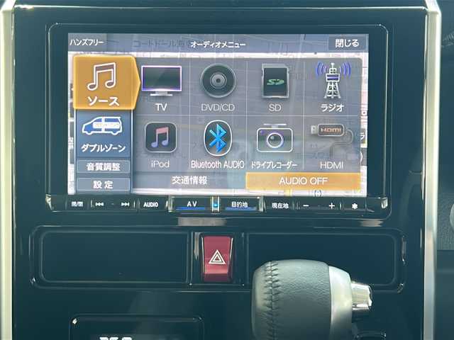 ダイハツ トール カスタムG リミテッドⅡ SAⅢ 高知県 2019(令1)年 11.9万km プラムブラウンクリスタルマイカ ＡＬＰＩＮＥ９インチナビ/・Bluetooth/・CD/DVD/・フルセグTV/全方位モニター/スマートアシスト３/ETC/ドラレコ/両側電動スライド/LEDヘッドライト/シートヒーター