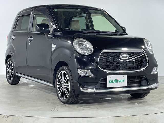 ダイハツ キャスト スタイル G SAⅡ 福岡県 2016(平28)年 6万km ブラックマイカメタリック 禁煙車/純正メモリナビ/・CD/DVD/BT/フルセグTV/・バックモニター/スマートキー/・スペアキー/・プッシュスタート/ETC/革巻きステアリング/・ステアリングリモコン/LEDヘッドライト/・オートライト/・フォグランプ/アイドリングストップ/純正フロアマット/純正ドアバイザー