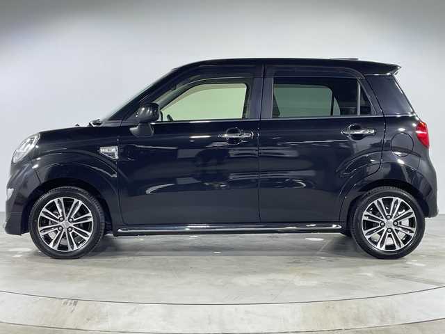 ダイハツ キャスト スタイル G SAⅡ 福岡県 2016(平28)年 6万km ブラックマイカメタリック 禁煙車/純正メモリナビ/・CD/DVD/BT/フルセグTV/・バックモニター/スマートキー/・スペアキー/・プッシュスタート/ETC/革巻きステアリング/・ステアリングリモコン/LEDヘッドライト/・オートライト/・フォグランプ/アイドリングストップ/純正フロアマット/純正ドアバイザー