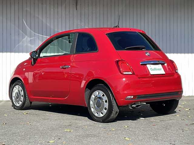 フィアット ５００ 1．2 ポップ 長野県 2020(令2)年 6.5万km 赤 純正ナビ/ホイール付き冬タイヤ積込/純正フロアマット/保証書・取説/スペアキー