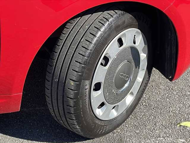 フィアット ５００ 1．2 ポップ 長野県 2020(令2)年 6.5万km 赤 純正ナビ/ホイール付き冬タイヤ積込/純正フロアマット/保証書・取説/スペアキー