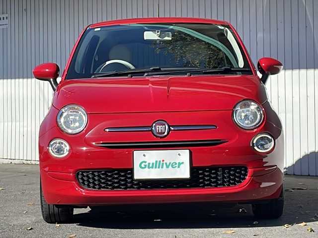 フィアット ５００ 1．2 ポップ 長野県 2020(令2)年 6.5万km 赤 純正ナビ/ホイール付き冬タイヤ積込/純正フロアマット/保証書・取説/スペアキー