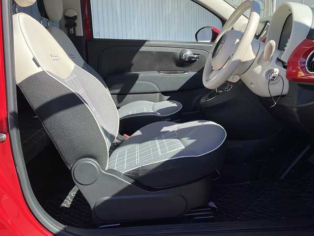 フィアット ５００ 1．2 ポップ 長野県 2020(令2)年 6.5万km 赤 純正ナビ/ホイール付き冬タイヤ積込/純正フロアマット/保証書・取説/スペアキー