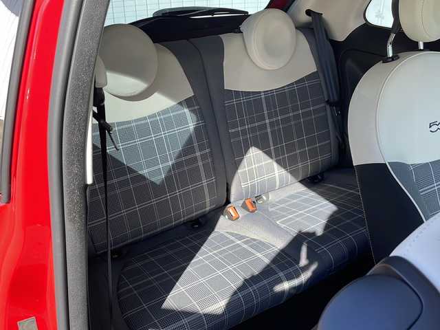 フィアット ５００ 1．2 ポップ 長野県 2020(令2)年 6.5万km 赤 純正ナビ/ホイール付き冬タイヤ積込/純正フロアマット/保証書・取説/スペアキー