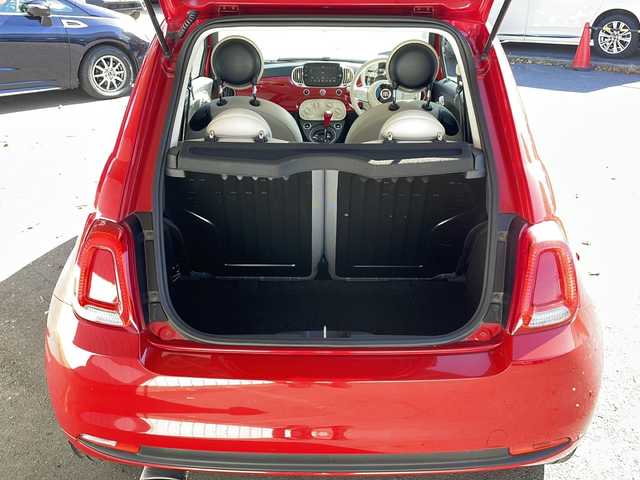 フィアット ５００ 1．2 ポップ 長野県 2020(令2)年 6.5万km 赤 純正ナビ/ホイール付き冬タイヤ積込/純正フロアマット/保証書・取説/スペアキー