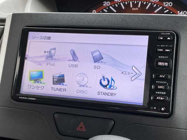 ダイハツ タント L SAⅡ 滋賀県 2016(平28)年 9.1万km ホワイト 純正ナビ/CD.ワンセグ/バックカメラ/衝突軽減ブレーキ/車線逸脱警報/コーナーセンサー/リモコンキー