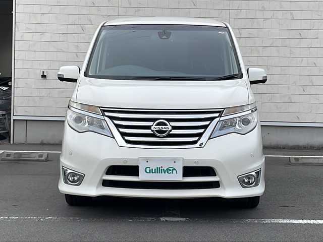 日産 セレナ ハイウェイS S HV Aセーフ 静岡県 2014(平26)年 6.9万km ブリリアントホワイトパール 純正8インチナビ/地デジTV/純正CD/DVD/Bluetooth/バックカメラ/全方位カメラ/両側パワースライドドア/シートカバー/ETC/純正16インチAW/スマートキー/LEDヘッドライト