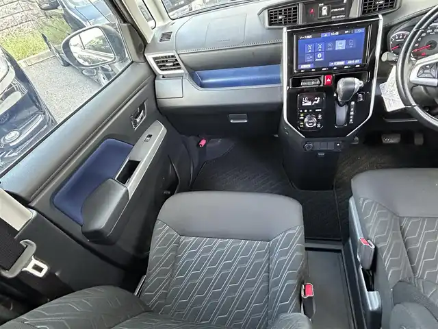 トヨタ ルーミー カスタムG－T 宮崎県 2018(平30)年 10.6万km ブラックマイカメタリック /ナビ(NSZT-Y68T)//TV/CD/DVD/Bluetooth//バックカメラ//クルーズコントロール//両側パワースライドドア//純正フロアマット//純正アルミホイール//ドアバイザー//電格ウィンカーミラー//オートライト//取扱説明書//保証書//スペアキー×１