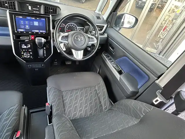 トヨタ ルーミー カスタムG－T 宮崎県 2018(平30)年 10.6万km ブラックマイカメタリック /ナビ(NSZT-Y68T)//TV/CD/DVD/Bluetooth//バックカメラ//クルーズコントロール//両側パワースライドドア//純正フロアマット//純正アルミホイール//ドアバイザー//電格ウィンカーミラー//オートライト//取扱説明書//保証書//スペアキー×１