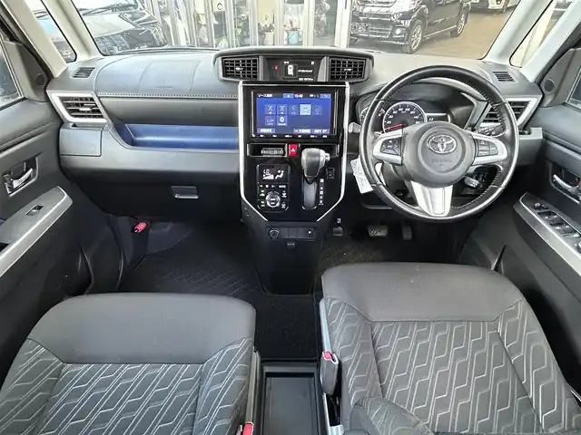 トヨタ ルーミー カスタムG－T 宮崎県 2018(平30)年 10.6万km ブラックマイカメタリック /ナビ(NSZT-Y68T)//TV/CD/DVD/Bluetooth//バックカメラ//クルーズコントロール//両側パワースライドドア//純正フロアマット//純正アルミホイール//ドアバイザー//電格ウィンカーミラー//オートライト//取扱説明書//保証書//スペアキー×１