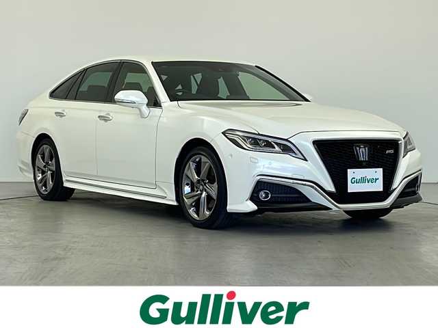 トヨタ クラウン ハイブリッド RS アドバンス 岐阜県 2020(令2)年 4.1万km ホワイトパールクリスタルシャイン 純正ナビ/AM　FM/CD　DVD/Bluetooth/USB/フルセグテレビ/パノラミックビューモニター/レザーシート/パワーシート(D/N席)/ベンチレーション(D/N席)/シートヒーター(D/N席)/シートメモリー(D席)/ヘッドアップディスプレイ/スマートキー/プッシュスタート/スペアキー有/カードキー有/ステアリングヒーター/前後ドラレコ/ビルトインETC/電動パーキング機能/オートホールド機能/トヨタセーフティセンス/レーダークルーズコントロール/レーントレーシング機能/ブラインドスポットビューモニター/コーナーセンサー/RCTA/RCD/RSA/純正フロアマット/AC100V電源/パーキングアシスト/LEDオートハイビーム/LEDフォグ/シーケンシャルターンランプ