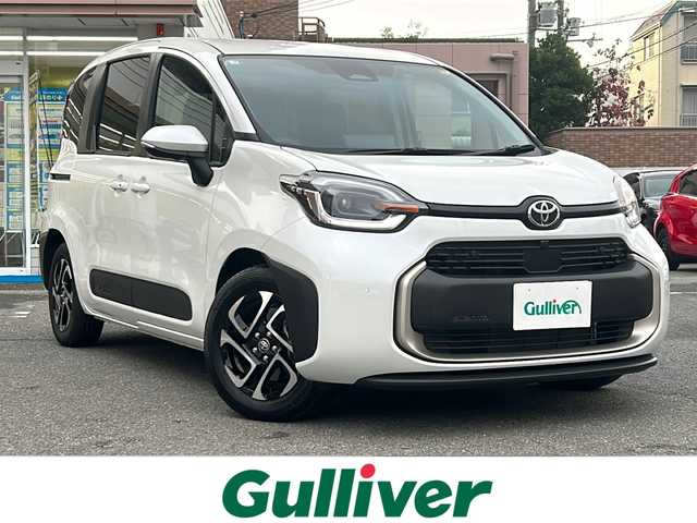 トヨタ シエンタ Z 大阪府 2025(令7)年 0.4万km プラチナホワイトパールマイカ ワンオーナー/純正ナビ(Bluetooth/フルセグテレビ/AM/FM)/純正アルミホイール15インチ/プッシュスタート/スマートキー/ETC/両側パワースライドドア/バックカメラ/アラウンドビューモニター/ワンオーナー/純正ナビ/ETC/両側パワースライドドア/フルセグテレビ/バックカメラ/アラウンドビューモニター/レーダークルーズコントロール/シートヒーター/ステアリングヒーター/ビューボタン