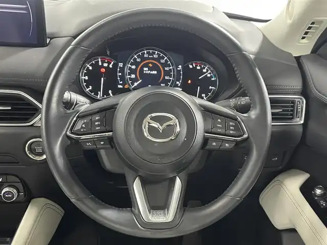マツダ ＣＸ－５ XD Lパッケージ 大阪府 2023(令5)年 2.9万km ディープクリスタルブルーマイカ 白革シート 純正10.25incナビTV 360カメラ ヘッドアップディスプレイ パワーシート/ヒーター ステアリングヒーター 電動リアゲート レーダークルコン 衝突軽減ブレーキ レーンアシスト ブラインドSM ETC