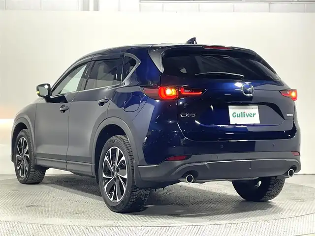 マツダ ＣＸ－５ XD Lパッケージ 大阪府 2023(令5)年 2.9万km ディープクリスタルブルーマイカ 白革シート 純正10.25incナビTV 360カメラ ヘッドアップディスプレイ パワーシート/ヒーター ステアリングヒーター 電動リアゲート レーダークルコン 衝突軽減ブレーキ レーンアシスト ブラインドSM ETC