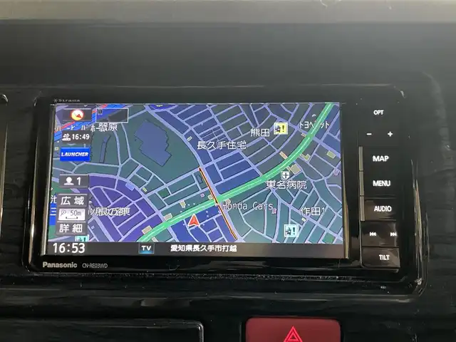 トヨタ ハイエース GL 熊本県 2017(平29)年 12.9万km ホワイトパールクリスタルシャイン ワンオーナー/ベッドキット/テーブル付き/社外SDナビ/　(AM/FM/CD/DVD/TV/SD/Bluetooth)/フルセグTV/バックカメラ/社外フリップダウンモニター/BARBEROアルミホイール18インチ/BARBEROアルミ付きスタッドレスタイヤ/LEDヘッドライト/オートライト/フォグランプ/ステアリングスイッチ/革巻きステアリング/ETC/スマートキー/プッシュスタート/レザー調シートカバー
