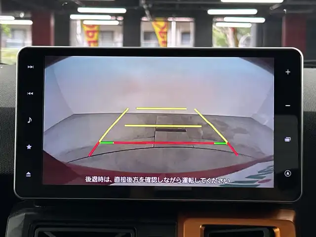 ダイハツ タフト G 愛知県 2021(令3)年 2.5万km コンパーノレッド 禁煙車/純正9インチナビ/（CD/DVD/Bluetooth/フルセグTV/USB)/バックカメラ/ガラスルーフ/スマートアシストIII/・衝突軽減ブレーキ/・レーンキープアシスト/・オートマチックハイビーム/・クリアランスソナー/・誤発進抑制機能/ETC/シートヒーター/アイドリングストップ/スマートキー/スペアキー有/プッシュスタート/電子パーキング/オートホールド/ルーフレール/純正15インチアルミホイール/LEDヘッドライト/フロントフォグライト