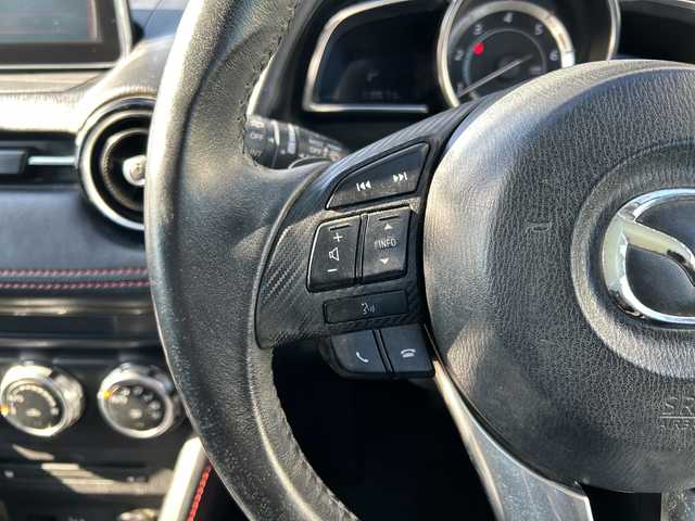 マツダ デミオ XD ツーリング 栃木県 2015(平27)年 11.1万km チタニウムフラッシュマイカ バックカメラ/フルセグＴＶ/Ｂｌｕｅｔｏｏｔｈ/ＥＴＣ/クルーズコントロール/パドルシフト/ＭＴ付ＡＴ/ヘッドアップディスプレイ/オートエアコン/オートライト/純正フロアマット/純正アルミホイール/ABS/横滑り防止機能/盗難防止装置/衝突被害軽減システム/スペアキー