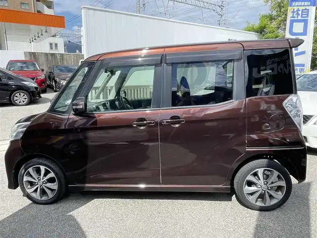 日産 デイズ ルークス ハイウェイスターX Gパッケージ 兵庫県 2015(平27)年 9万km モカブラウンP (株)IDOMが運営する【じしゃロン西宮店】の自社ローン専用車両になります。こちらは現金またはオートローンご利用時の価格です。自社ローンご希望の方は別途その旨お申付け下さい/＊ETC/＊クルーズコントロールあり/＊バックカメラ/＊全方位カメラ/＊ドラレコ付き/＊フルセグ/＊両側パワスラ/＊オートライト