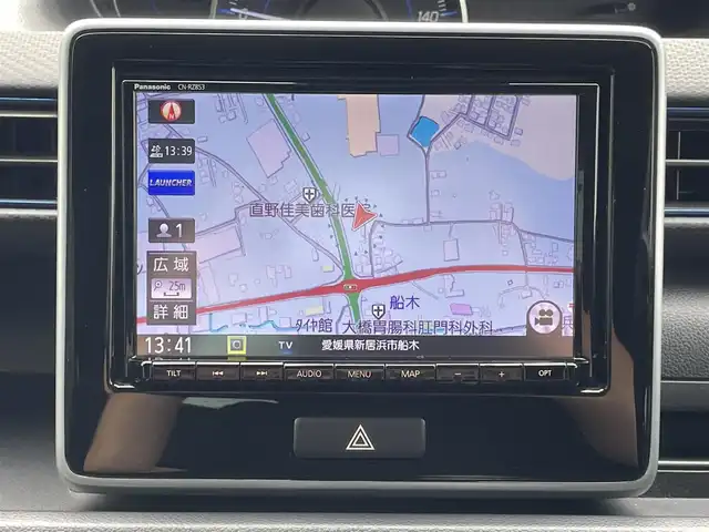 スズキ ワゴンＲ HYBRID FZ 愛媛県 2020(令2)年 4.1万km スチールシルバーM 純正8型ナビ/全周囲カメラ/ドライブレコーダー/ヘッドアップディスプレイ/クリアランスソナー/車線逸脱防止装置/衝突被害軽減装置/アイドリングストップ/温シート/ステアリングリモコン/ETC/LEDヘッドライト/禁煙車/現状サマー(純正AW)(155/65/R14)/BRIDGESTONE NEWNO